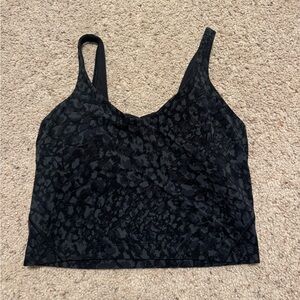 LuluLemon Black and Grey Align Tank Top